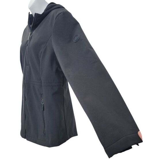 Nautica Black Zip Up Hoodie Jacket Size: M - Picture 8 of 14